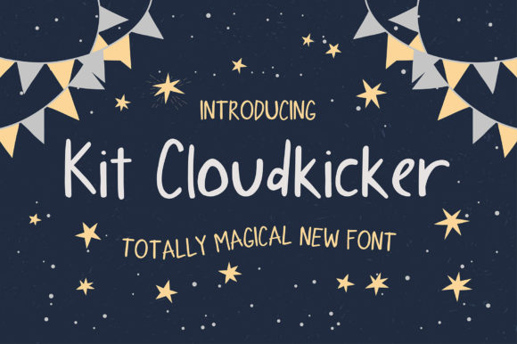 Kit Cloudkicker Font Poster 1