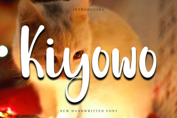 Kiyowo Font Poster 1