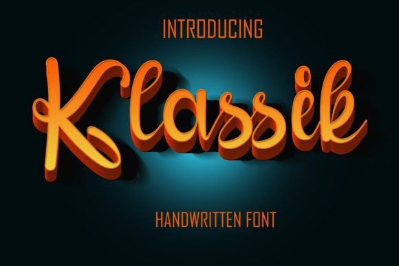 Klassik Font Poster 1