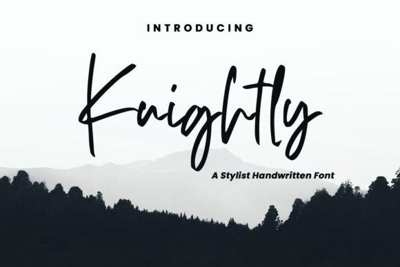 Knightly Font Poster 1