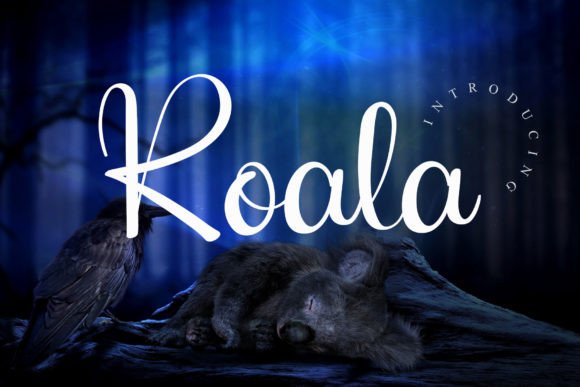 Koala Font Poster 1