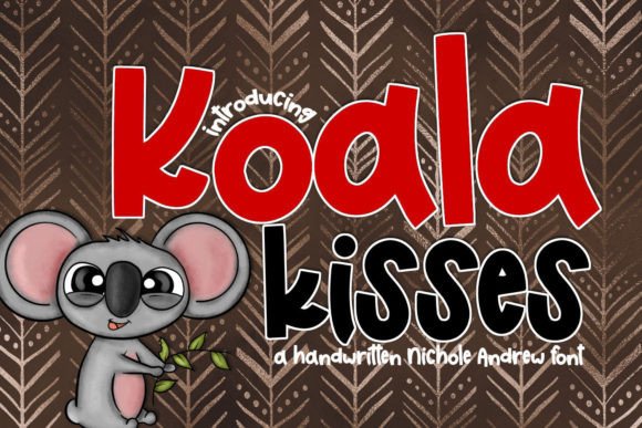 Koala Kisses Font Poster 1