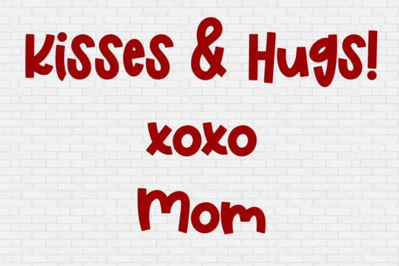 Koala Kisses Font Poster 4