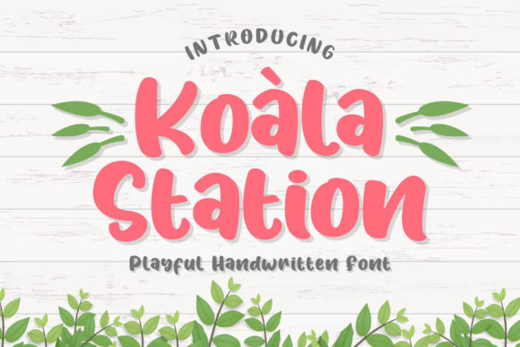 Koala Station Font Poster 1