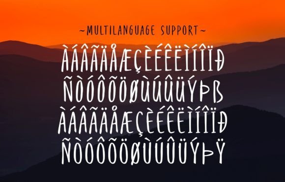 Kobajeon Font Poster 8