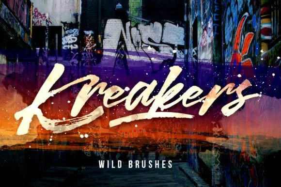 Kreakers Font Kreakers Font Poster 1