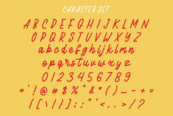La Flexes Font Poster 9