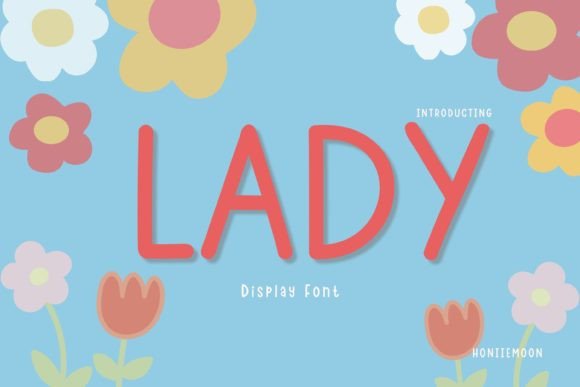 Lady Font Poster 1