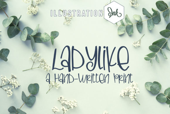 Ladylike Font Poster 1