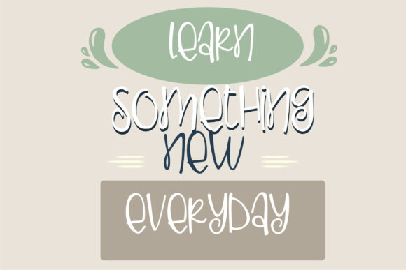 Ladylike Font Poster 6
