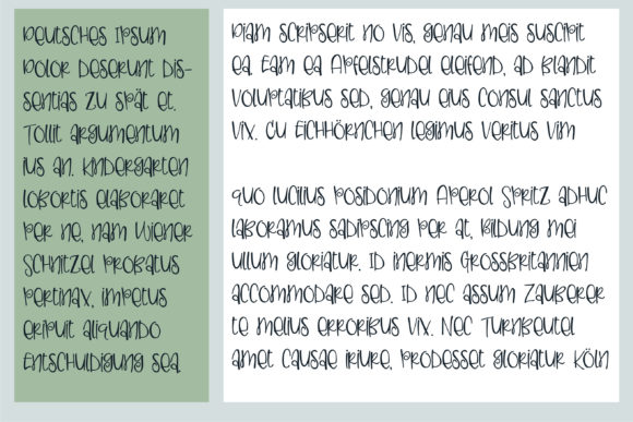 Ladylike Font Poster 7