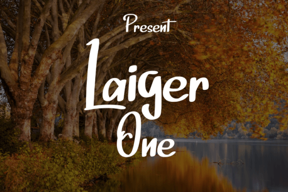 Laiger One Font Poster 1