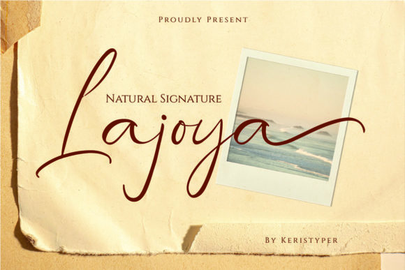 Lajoya Font Poster 1