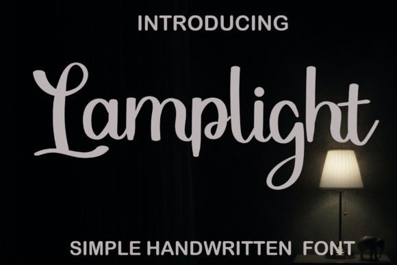 Lamplight Font Poster 1