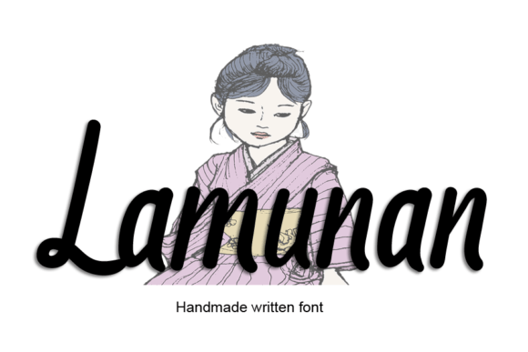 Lamunan Font Poster 1