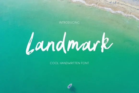 Landmark Font Landmark Font Poster 1