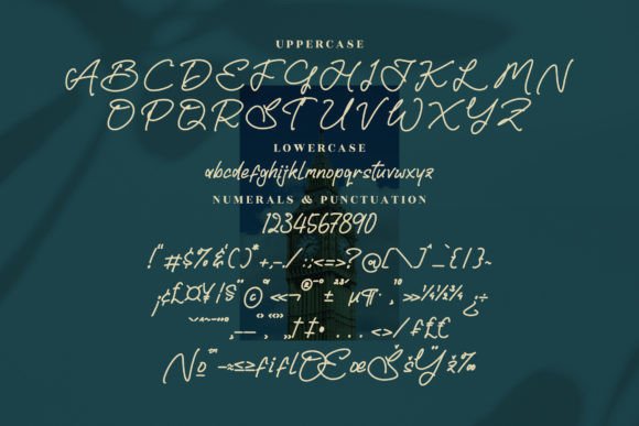 Landon Slatten Font Poster 13