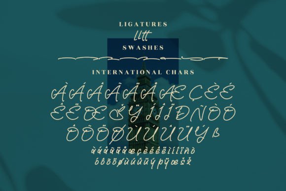 Landon Slatten Font Poster 14