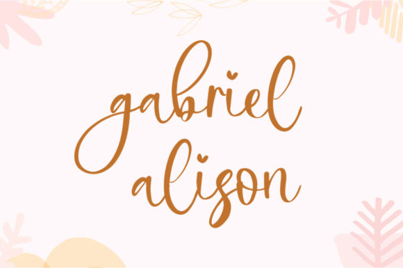 Larfiena Font Poster 2