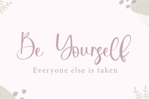 Larfiena Font Poster 3