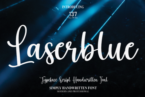 Laserblue Font