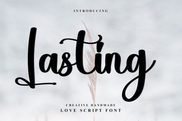 Lasting Font Poster 1