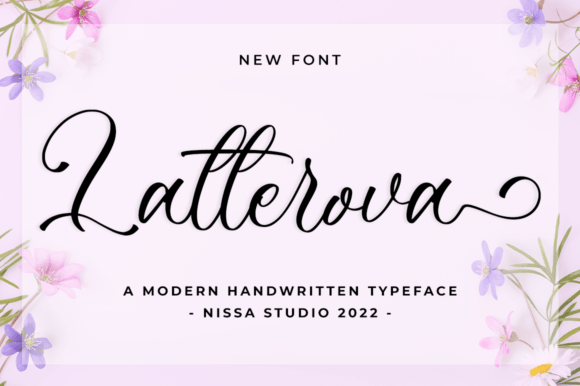 Latterova Font Poster 1