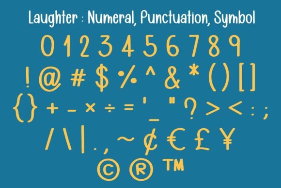 Laughter Font Poster 6