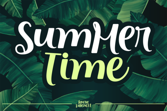 Laura Valencia Font Poster 5