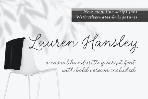 Lauren Hansley Font Poster 1