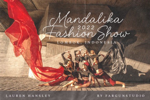 Lauren Hansley Font Poster 11
