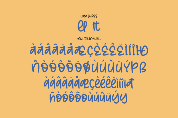 Lavender Font Poster 14