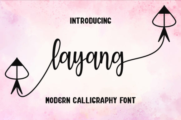 Layang Font Poster 1