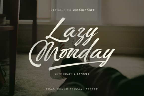 Lazy Monday Font