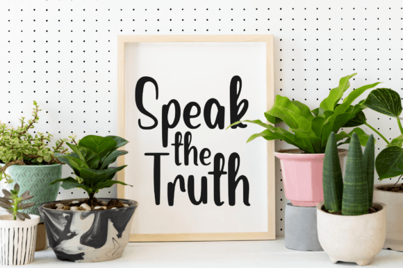 Leafydante Font Poster 5