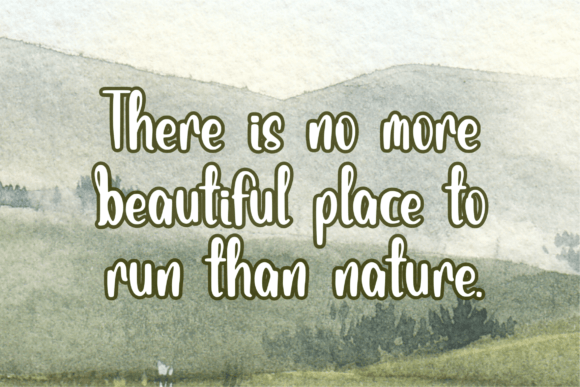 Leafydante Font Poster 6
