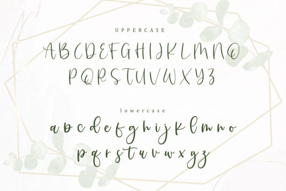 Leanardos Font Poster 6