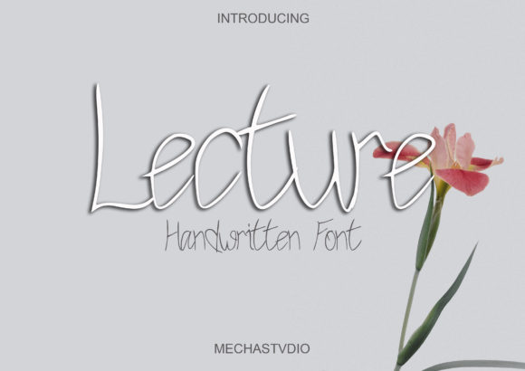 Lecture Font