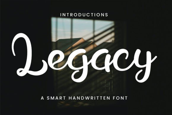 Legacy Font Poster 1