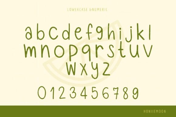 Lemon Font Poster 3