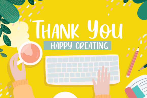 Lemon Bright Font Poster 6
