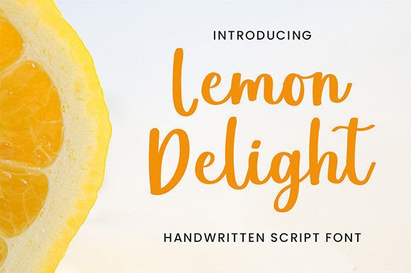 Lemon Delight Font