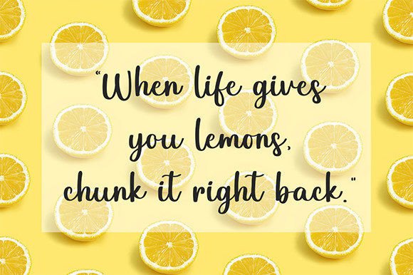 Lemon Delight Font Poster 3