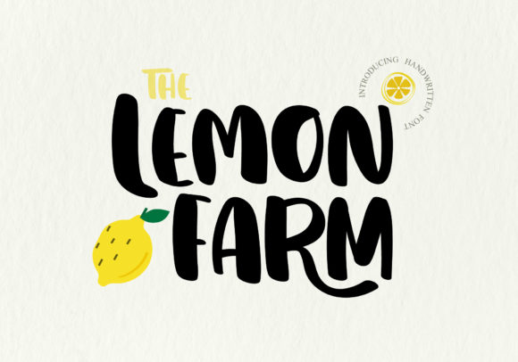 Lemon Farm Font Poster 1