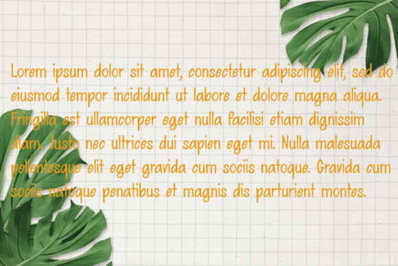 Lemon Land Font Poster 3