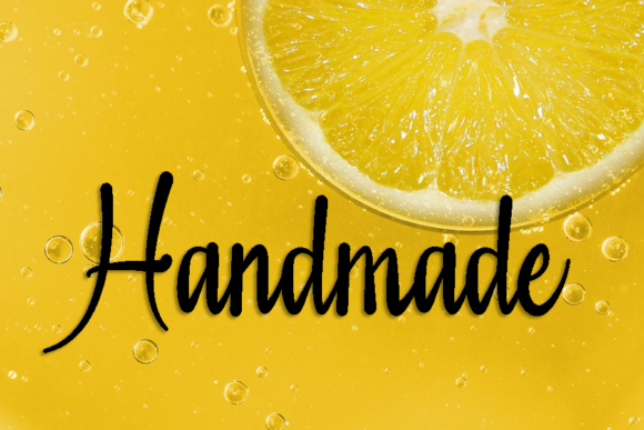 Lemonade Font Poster 3