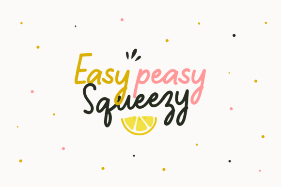 Lemonmint Font Poster 2