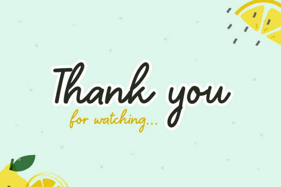 Lemonmint Font Poster 10