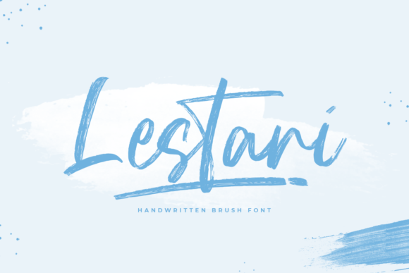 Lestari Font Poster 1