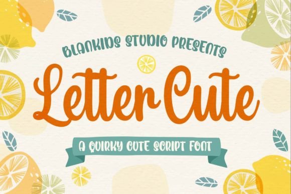 Letter Cute Font